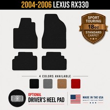 Avery Sport Touring Front Rear Floor Mats For 2004-2006 Lexus Rx330 2t2