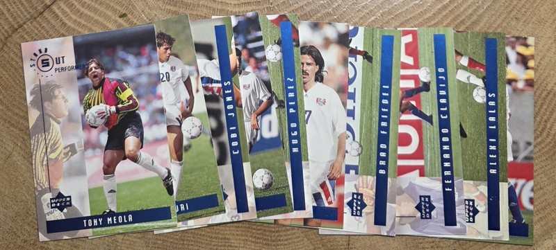 ⚽️🟢1994 Upper Deck World Cup Contenders English/Spanish - Stand Out Performers