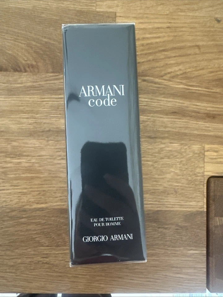 Armani Code Pour Homme Eau de Toilette Spray Herren 125ml Rarität 1. Version - Bild 4 von 4