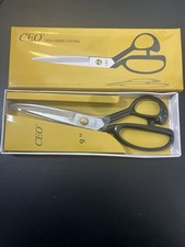 CEO Professional Tailor Seamstress Scissors 9 Inch -Fabric dressmaker Heavy Duty