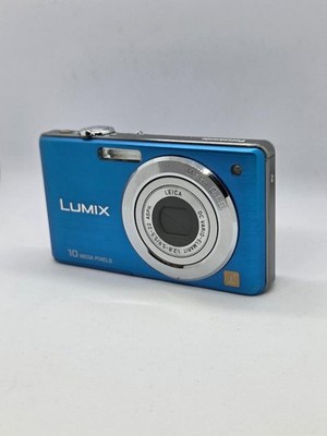 Panasonic LUMIX DMC-FS7 Blue Compact Digital Camera with Battery