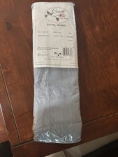 Croscill Royal Moire scarf valance Wedgewood color. cotton and acetate blend