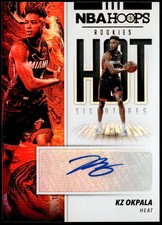 2019-20 Hoops #HR-KZO KZ Okpala Hot Signatures Rookies Auto E1