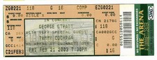 George Strait & Tammy Cochran 2/21/03 Duluth GA Arena Rare Ticket! Atlanta