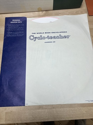 Assistenza all'infanzia ciclo-insegnante vintage 1972 / World Book Learning Aid - Foto 17 di 24