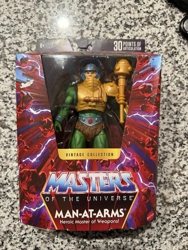 2025 Masters of the Universe Man-At-Arms Masterverse Vintage Collection Figure