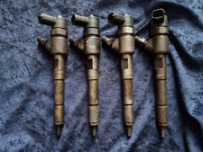 VAUXHALL COMBO FIAT 500 1.3CDTI SET OF 4 TESTED BOSCH DIESEL INJECTOR 0445110351