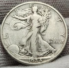 1934 P Walking Liberty Half Dollar, Great Album Filler! 90% Silver Coin WL-34p