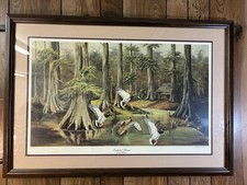 Secluded Haven Framed Print by Terry Williams Signed and Numbered 1999 Vintage