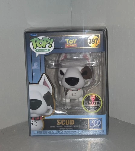 Funko Pop Digital 30 yr Toy Story- Scud Ultra LE In Hand w/Protector!