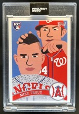 2020 Topps Project Mike Trout RC Rookie #260 Angels
