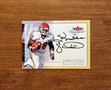 Kimble Anders 2000 Fleer Autographics Auto Kansas City Chiefs Houston Cougars