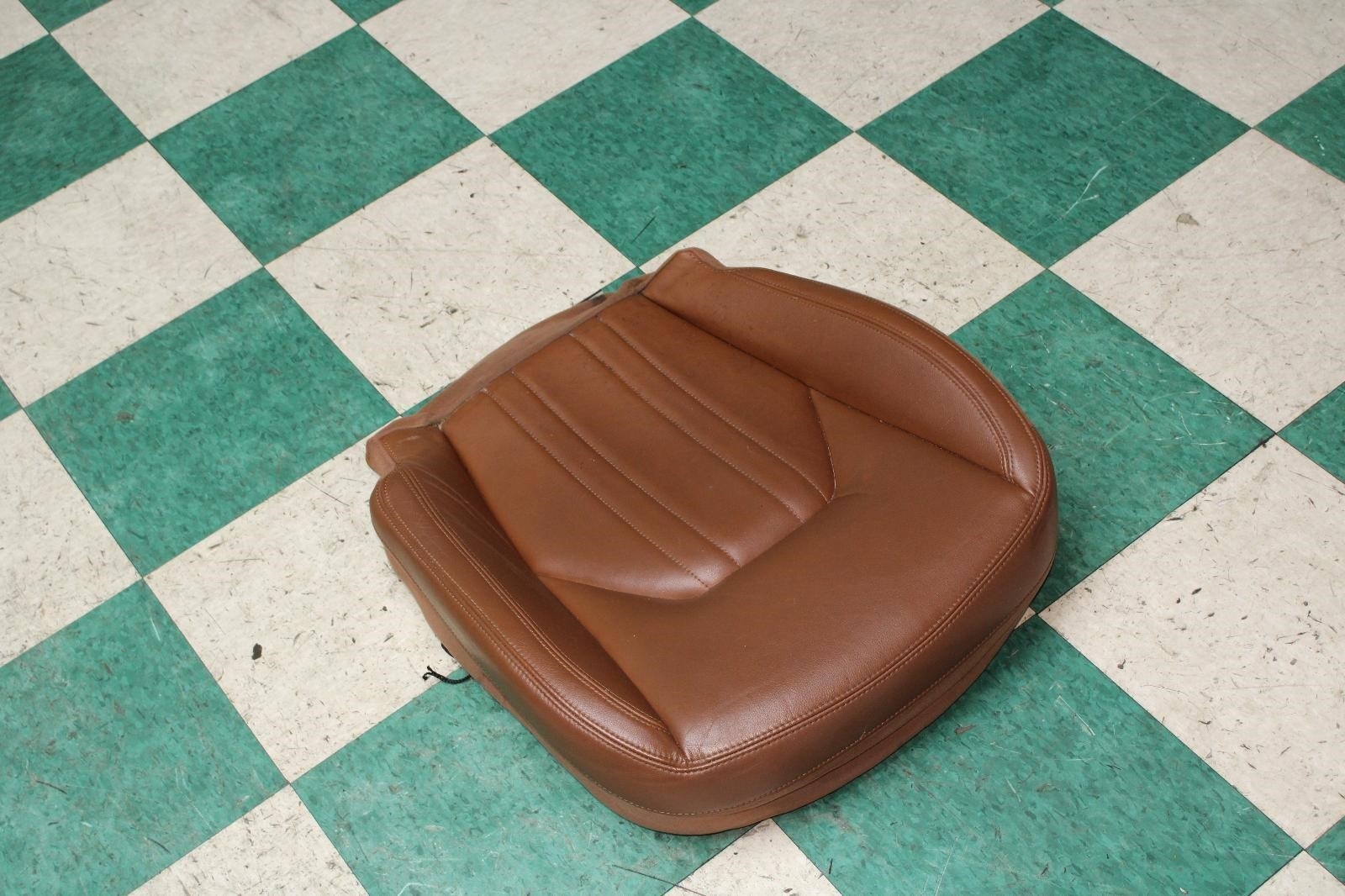 14-17 Ghibli Brown Leather Front Passenger RH Seat Lower Cushion Factory WTY Pad