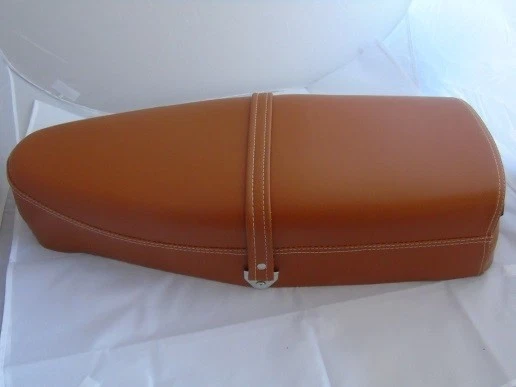 Sella vespa px 125 150 200 prima serie colore cuoio marrone - Immagine 2 di 4
