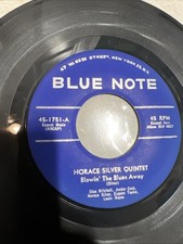 blue note records vinyl Horace Silver Blue Mitchell Junior Cook Louis Hayes Jun