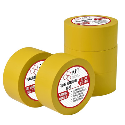 APT, Multi Color Marking Tape, Premium Safety Marking and Dance Floor Splicing T
