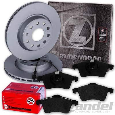 Zimmermann BREMSSCHEIBEN 280mm + BELÄGE VORNE für VW T4 TRANSPORTER MULTIVAN BUS