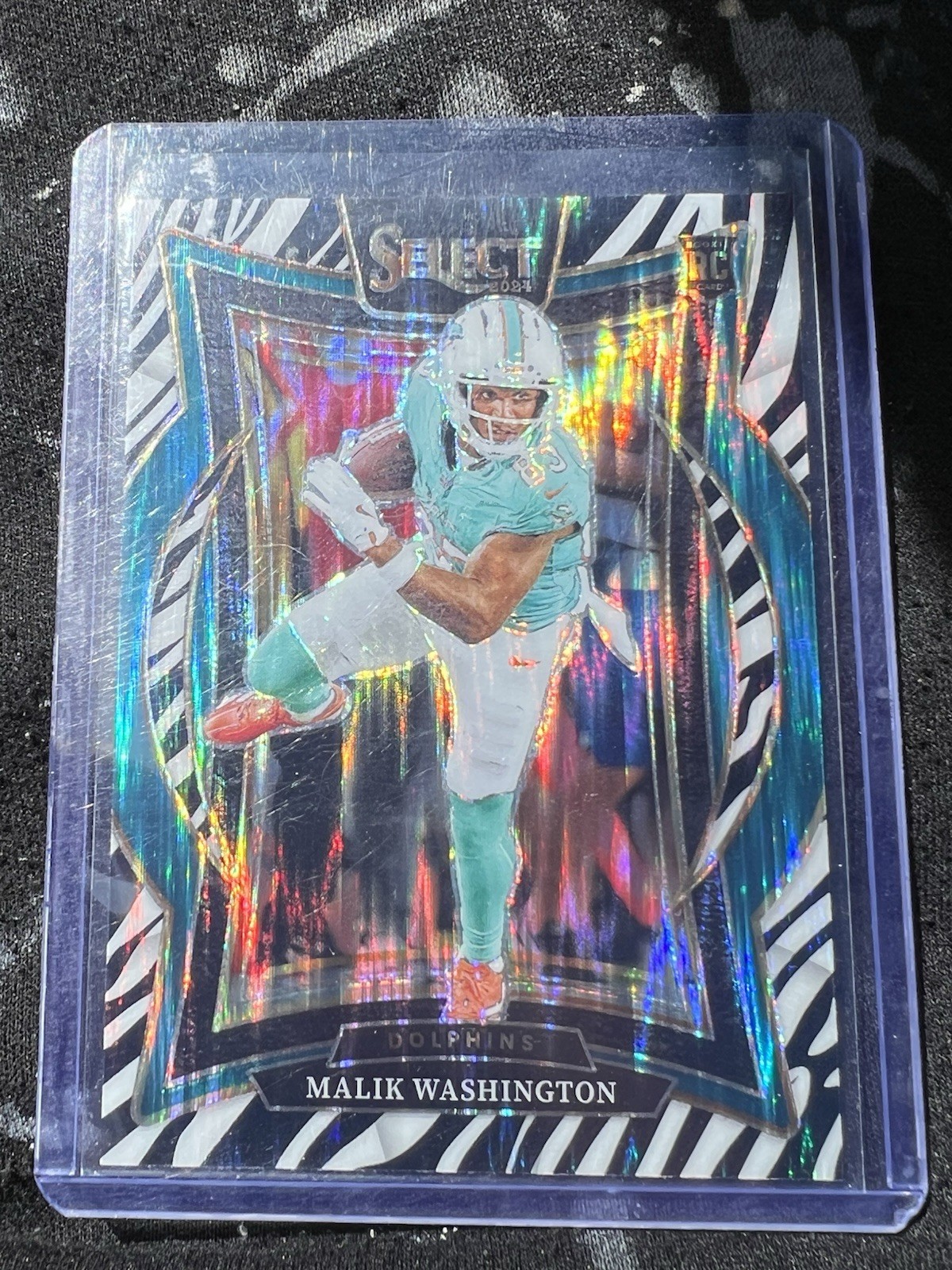 Malik Washington Panini Select #71 Zebra
