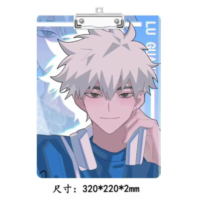 Link Click Shiguang Daili Ren Cheng Xiaoshi Lu Guang Qiao Ling Acrylic Folder