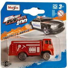 Maisto Pumper Truck Red 1:64 Scale 3 Inch US IMPORT DUTIES PAID