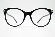 Gucci GG1450O Black Gold Red Green Oval Eyeglass Frame New