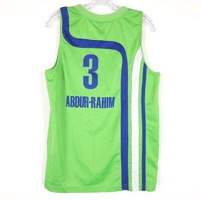 Nike Atlanta Hawks Shareef Rahim #3 Jersey Youth Size XL Green