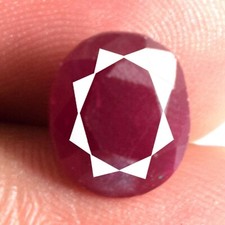 Natural 3.10 Ct Beryl Bixbite Red Emerald Gems Oval Cut Certified A98571