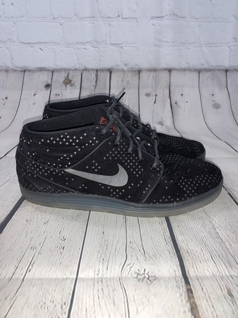 Nike SB ZM Janoski Mid PRM, black / black / summit white / glacier ice |  Beyond