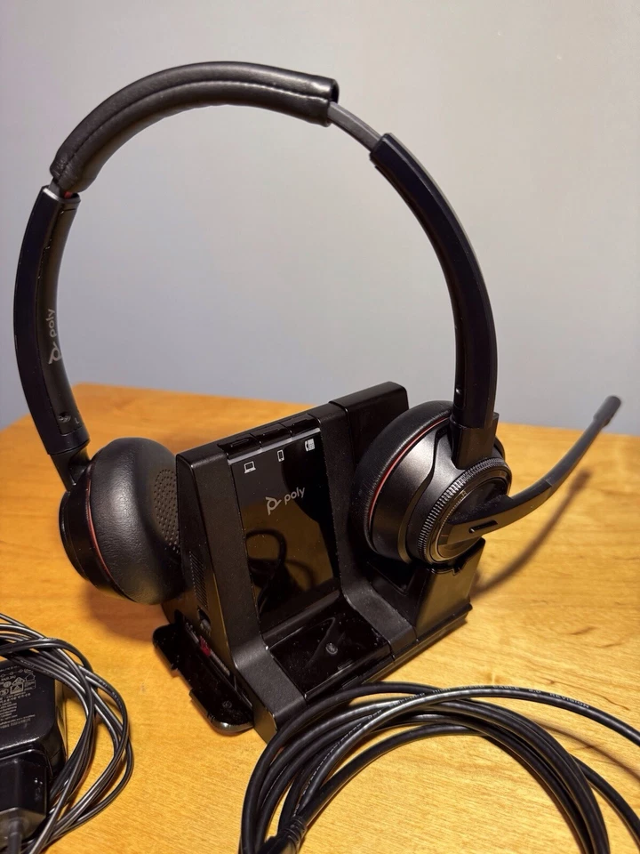 Poly Savi 8200 Series W8220B/A Headset On-Ear, W8220/A Plantronics - Bild 2 von 4