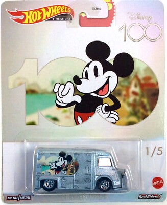 Hot Wheels Premium Pop Culture Case Disney 100 Years Mickey, Simba