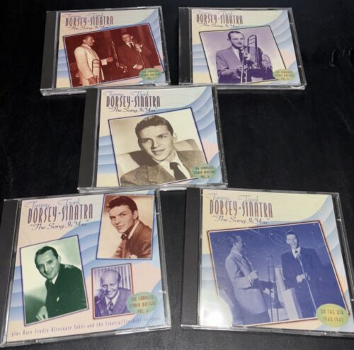 The Song Is You Tommy Dorsey Frank Sinatra RCA 5 CD SET COMPLETE STUDIO MASTERS