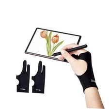 Digital Drawing Glove 2 Pack,Artist Glove for Drawing L