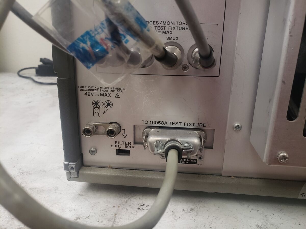 HP Hewlett Packard 4145A Semiconductor Parameter Analyzer HP Hewlett Packard 4145A Semiconductor Parameter Analyzer