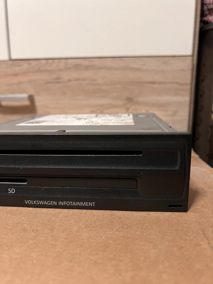 CD-Player Infotainment Multimedia Laufwerk SD-Slot VW GOLF AM1 AN1 3Q0035819A - Bild 3 von 4