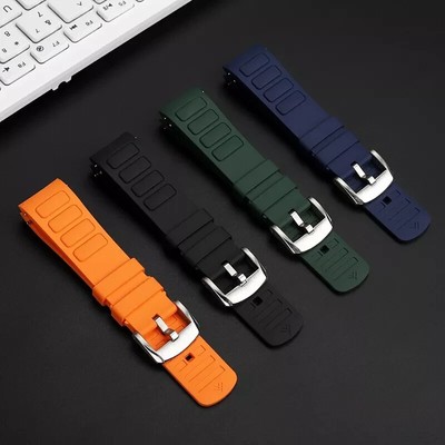 Mido Multifort TV Series Rubber Strap, 22 mm, Model M049526, Bracelet -