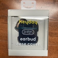 Heyday Earbud Case Cover For AirPods Gen 1 Gen 2 - Dark Teal - NEW