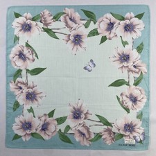 Vintage Hanae Mori Handkerchief Pocket Square Bandana Neckerchief