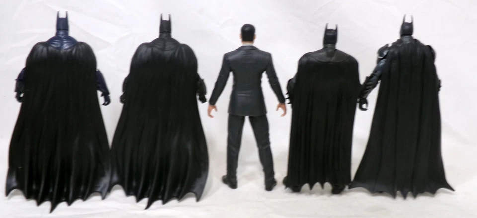 Figura de caballero de 7" Batman Arkham Asylum City Origins de DC Collectibles paquete de 5 Foto 3 de 4