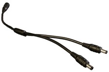 LEDUPDATES DC 18AWG GUAGE SPLITTER CABLE FOR LED LIGHT CCTV SECURITY
