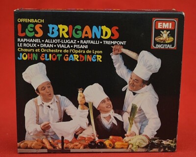 EMI W GERMANY:    OFFENBACH: LES BRIGANDS (1989)  2 CD BOXED SET - FREE SHIP!