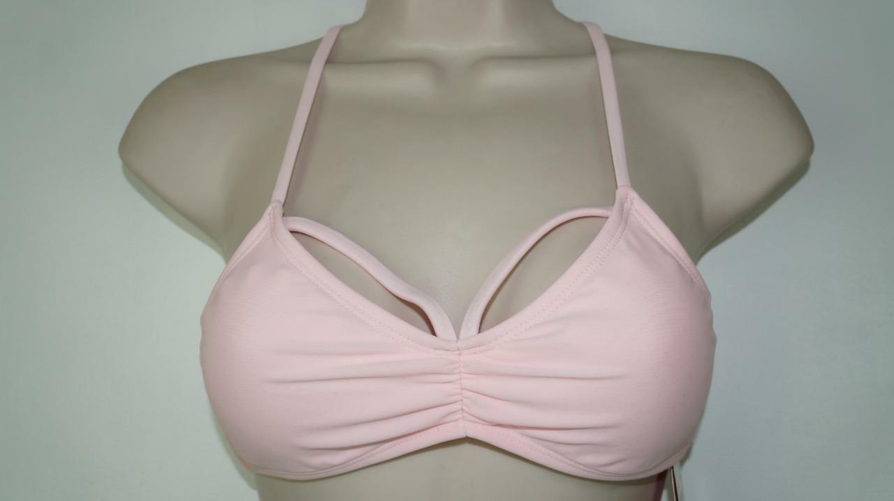 light pink swim top