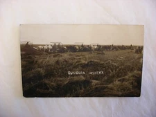 Real Photo Postcard RPPC Dandurn Canada Farming Wheat Fields #2718