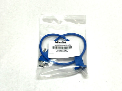 MilesTek MUS3A00025-05M USB 3.0 Machine Vision Panel Mount Cable 0.5m