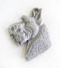 Vintage 1982 Rawcliffe Pewter Scottish Terrier Pendant
