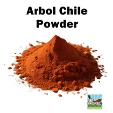 Dried Arbol Chili Pepper Powder Chile de Arbol . 4 OZ, 1 LB, 2 LB, 5 LB  10 LB
