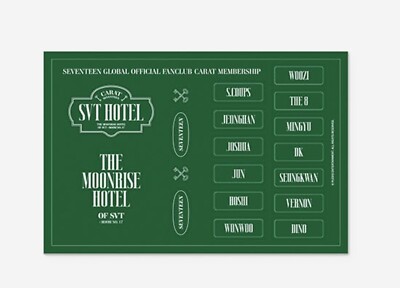 SEVENTEEN OFFICIAL GLOBAL OFFICIAL FANCLUB CARAT MEMBERSHIP SVT