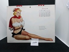 1953 CALENDARIO MOLTO DI PIN UP ART DI E. CHIRIALCA