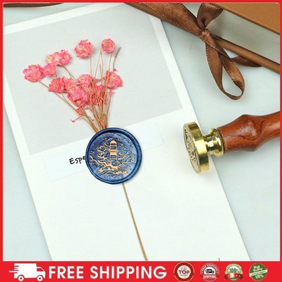 Deep Sea Series Fire Paint Stamp Heads Retro Brass DIY Seal Head (Lighthouse) DE