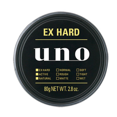 SHISEIDO UNO] Ex Hard Extra Strong Hold Hair Styling Wax 80g