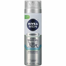 NIVEA Men Sensitive Stubble Shave Gel - 7 Oz Can